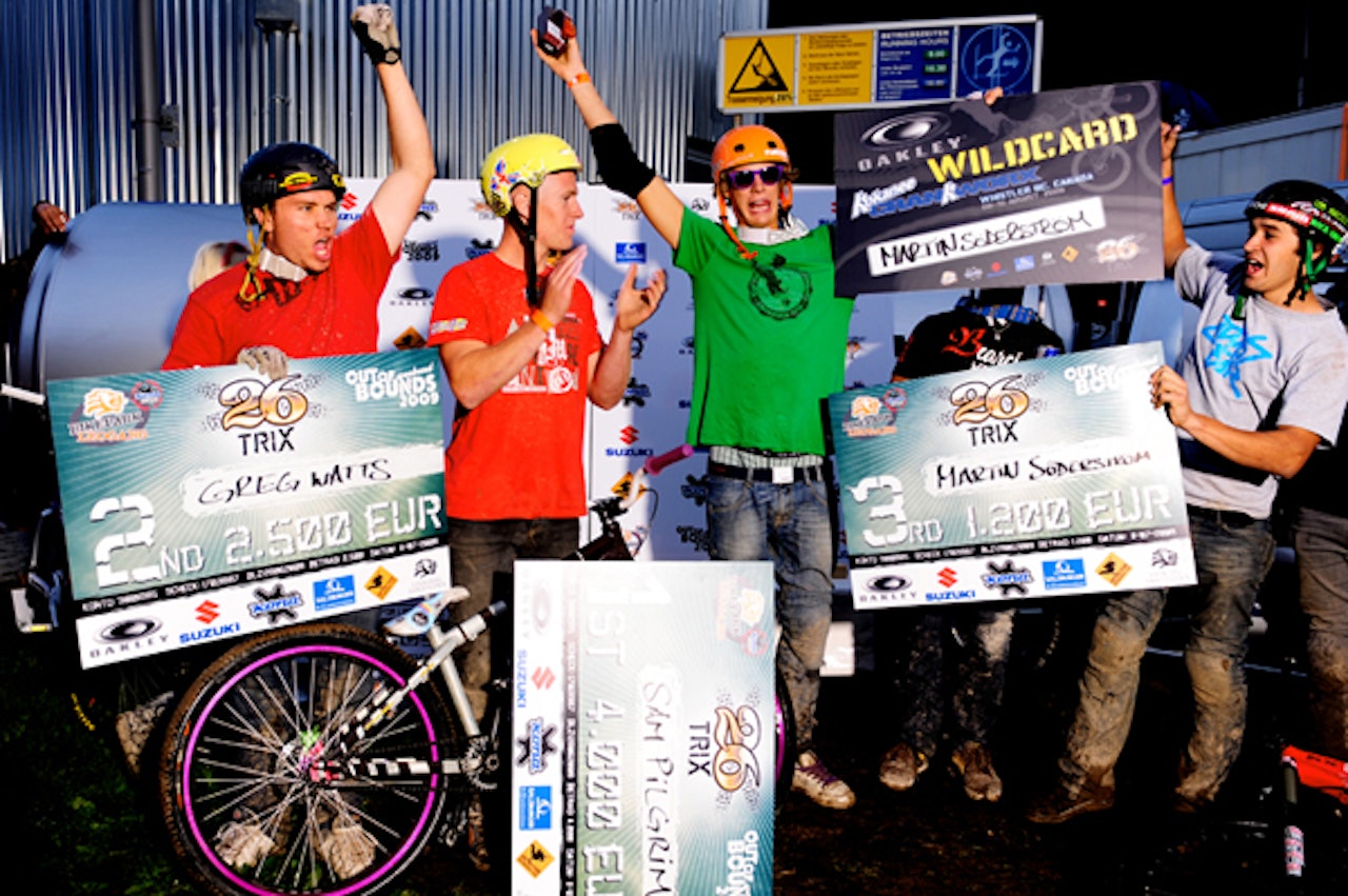 Martin Söderström fikk tredjeplass i 26Trix og wildcard til Crankworx i Whistler. Alle foto: Mattias Fredriksson Martin Söderström fikk tredjeplass i 26Trix og wildcard til Crankworx i Whistler. Alle foto: Mattias Fredriksson