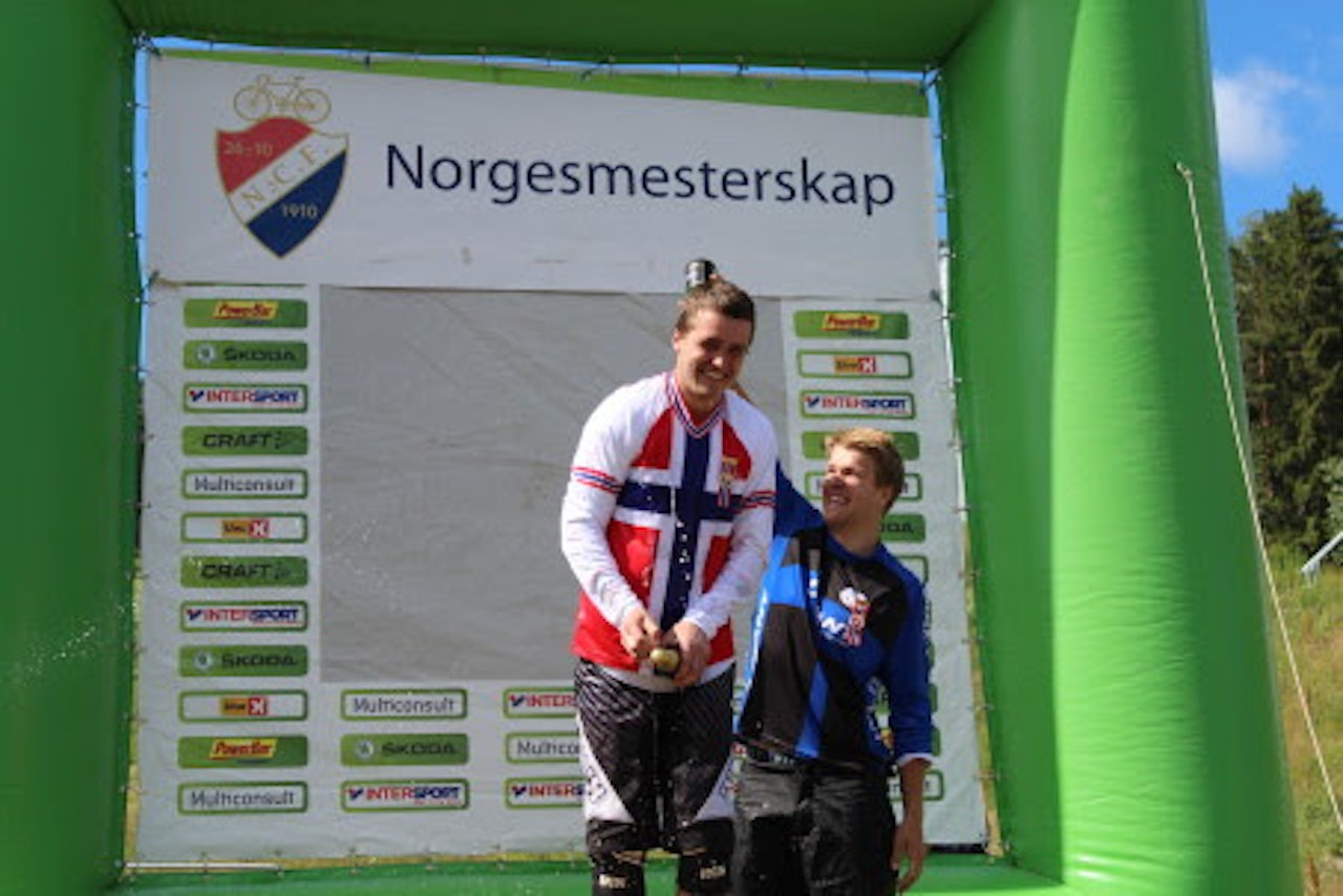 GULLGUTT: Isak Leivsson var uslåelig og syklet inn til sitt fjerde NM-gull i utfor. GULLGUTT: Isak Leivsson var uslåelig og syklet inn til sitt fjerde NM-gull i utfor.