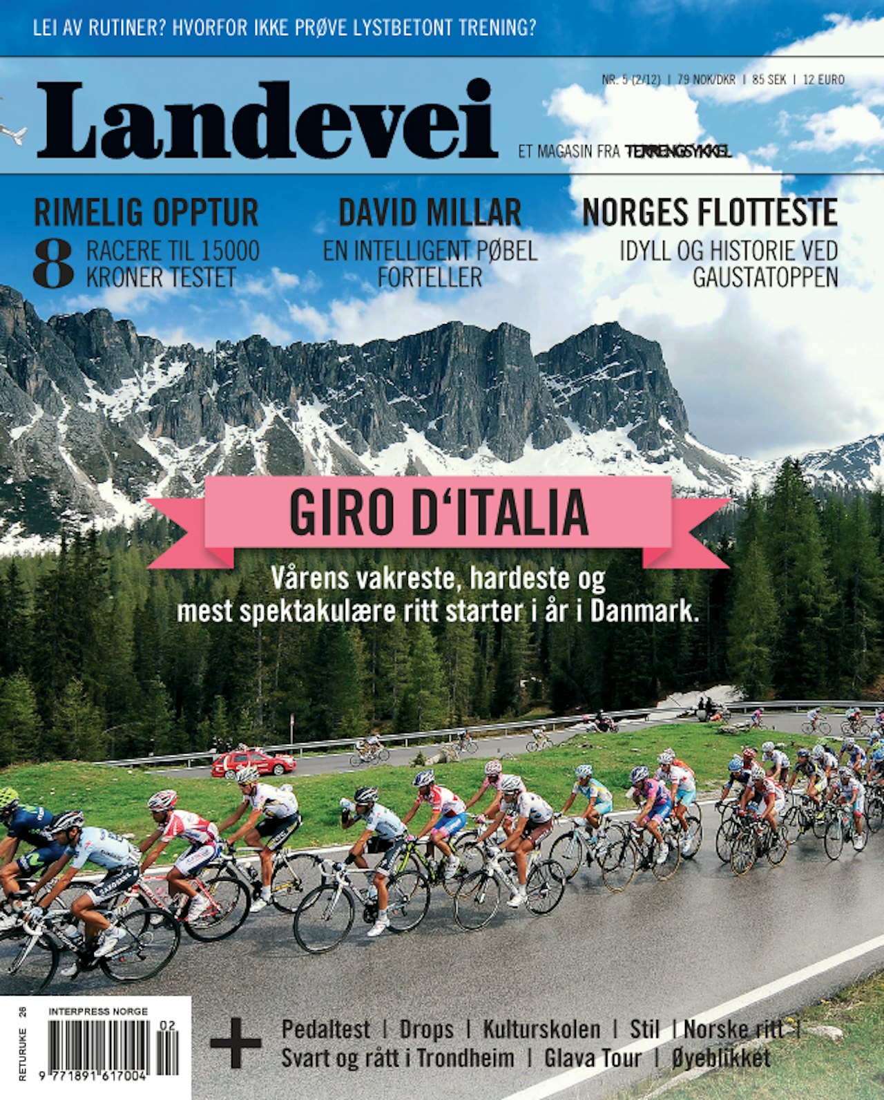 KOMMER SNART: Det endte i trykken rett før påske, og om ikke lenge er Landevei nummer 5 klart for salg. Foto: RCS Sport KOMMER SNART: Det endte i trykken rett før påske, og om ikke lenge er Landevei nummer 5 klart for salg. Foto: RCS Sport