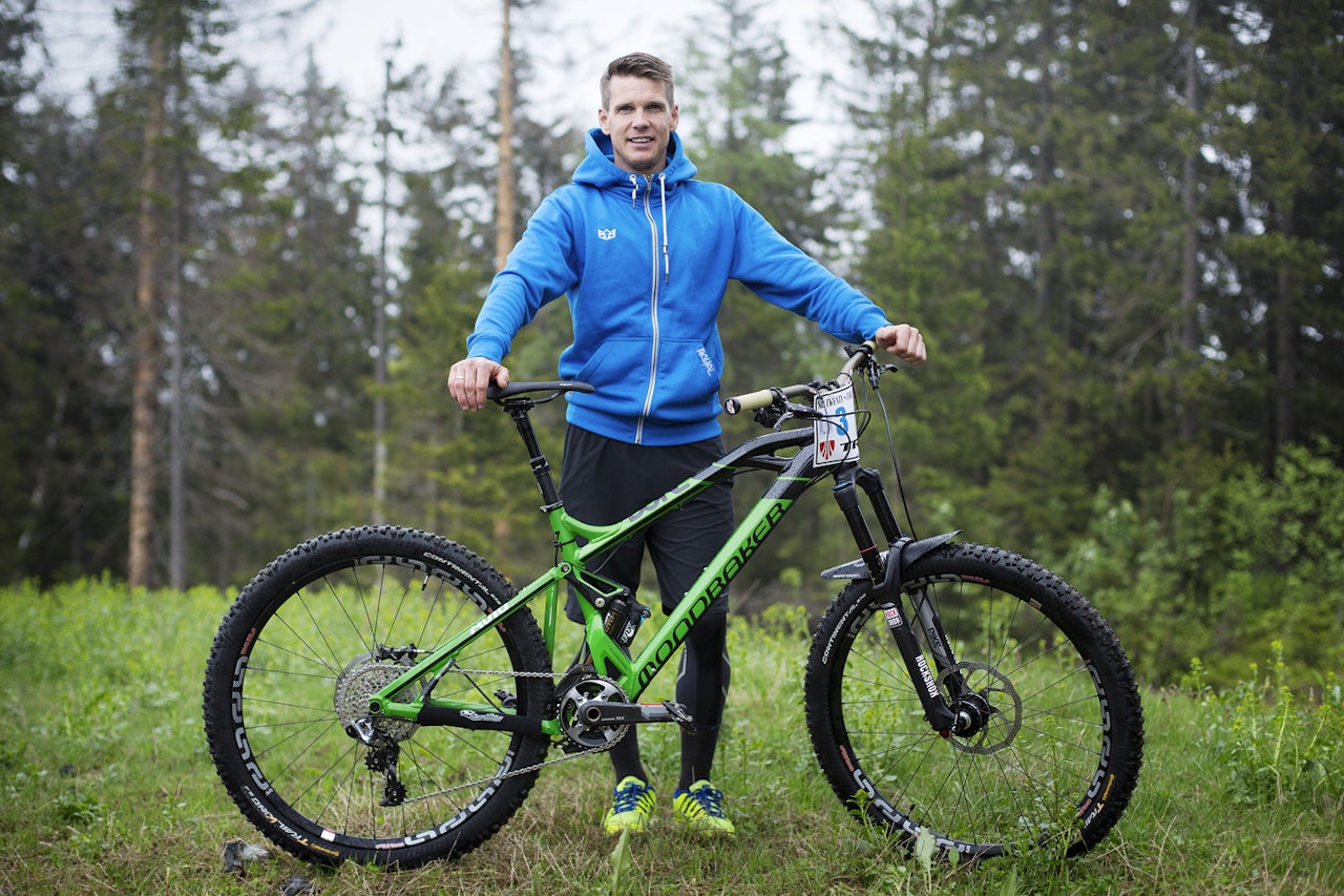 SERIØS TYPE:Espen Johnsen har trent hardt for å være i form til årets endurosesong. SERIØS TYPE:Espen Johnsen har trent hardt for å være i form til årets endurosesong.