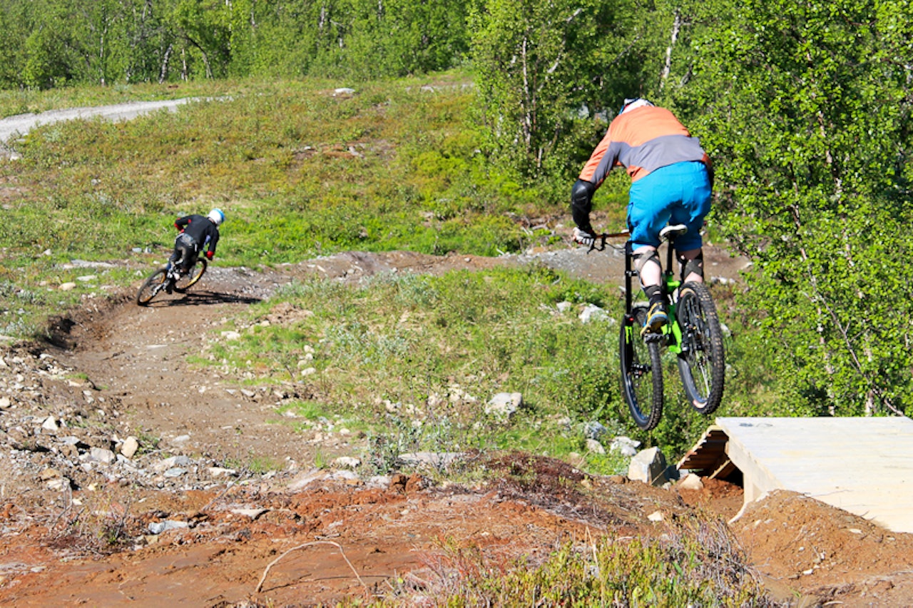 LEK OG MORO: Geilo Sykkelpark er klar for besøk. LEK OG MORO: Geilo Sykkelpark er klar for besøk.