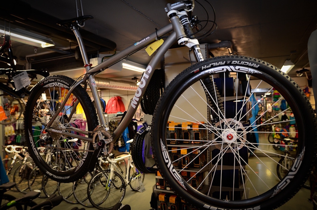 SJELDEN VARE:Sykkeldelisk tar inn flere mindre nisjemerker, blant annet Moots og Yeti. SJELDEN VARE:Sykkeldelisk tar inn flere mindre nisjemerker, blant annet Moots og Yeti.