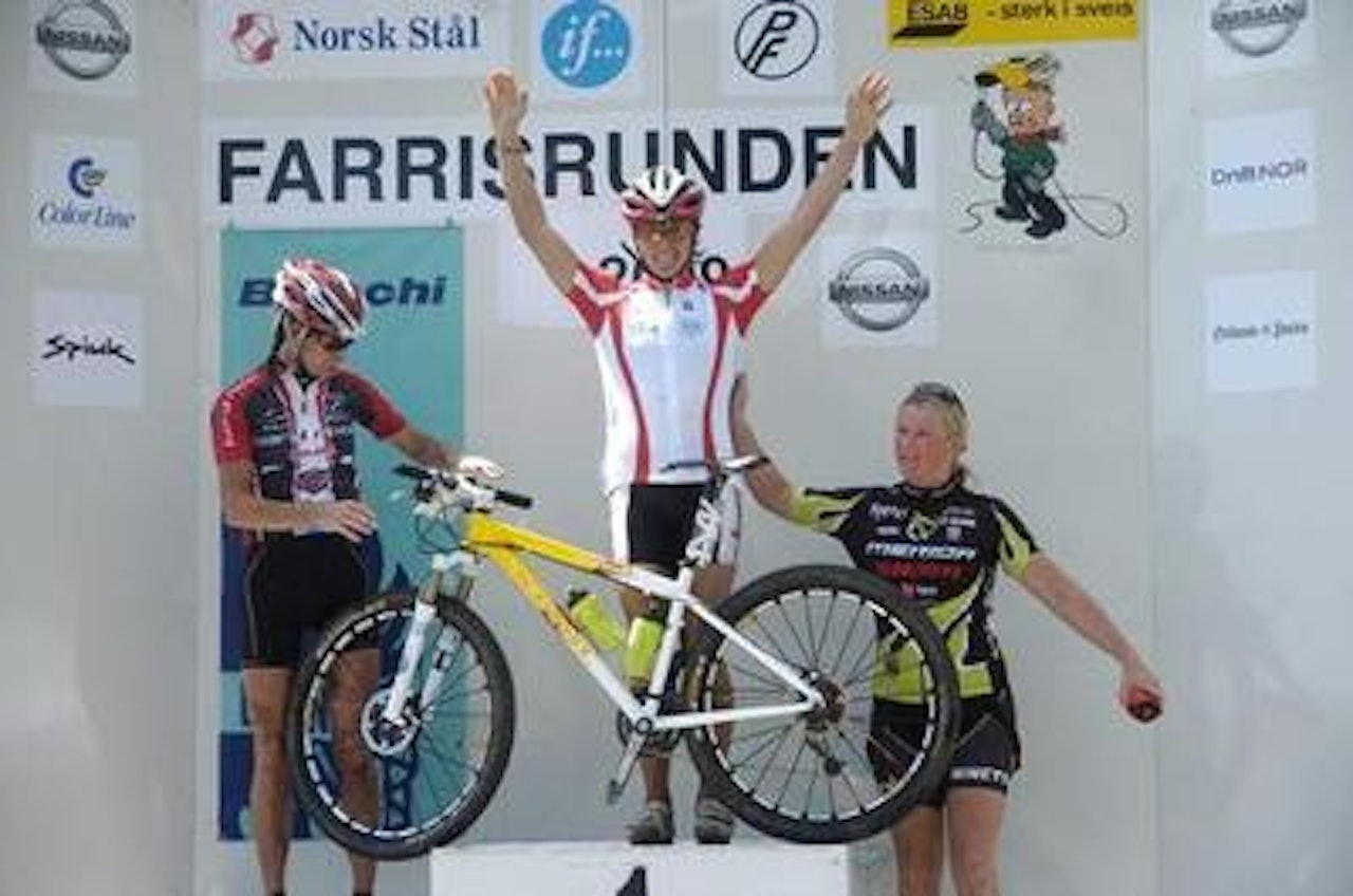 KLAR VINNER: Nina Gässler har en god sesong. Foto: farrisrunden.no KLAR VINNER: Nina Gässler har en god sesong. Foto: farrisrunden.no