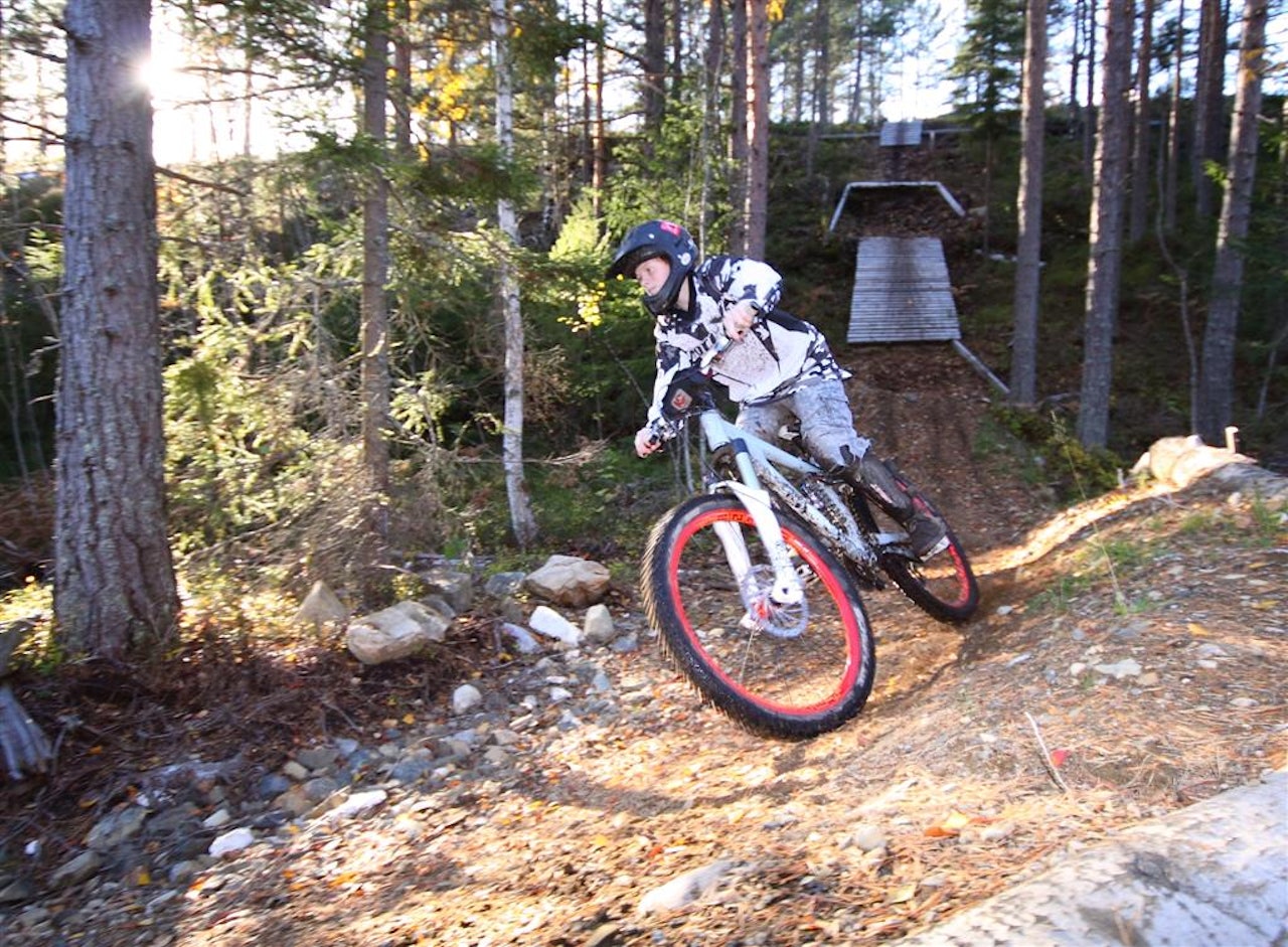 KONTROLL: Kim Daniel Jensen er lokal helt. Foto: Simen Berg KONTROLL: Kim Daniel Jensen er lokal helt. Foto: Simen Berg