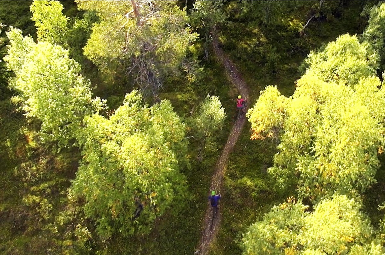 FLYTUR: Fotograf Simon Sjörén bruker sin kameradrone til å fange sykling på film fra tidligere umulige vinkler. FLYTUR: Fotograf Simon Sjörén bruker sin kameradrone til å fange sykling på film fra tidligere umulige vinkler.