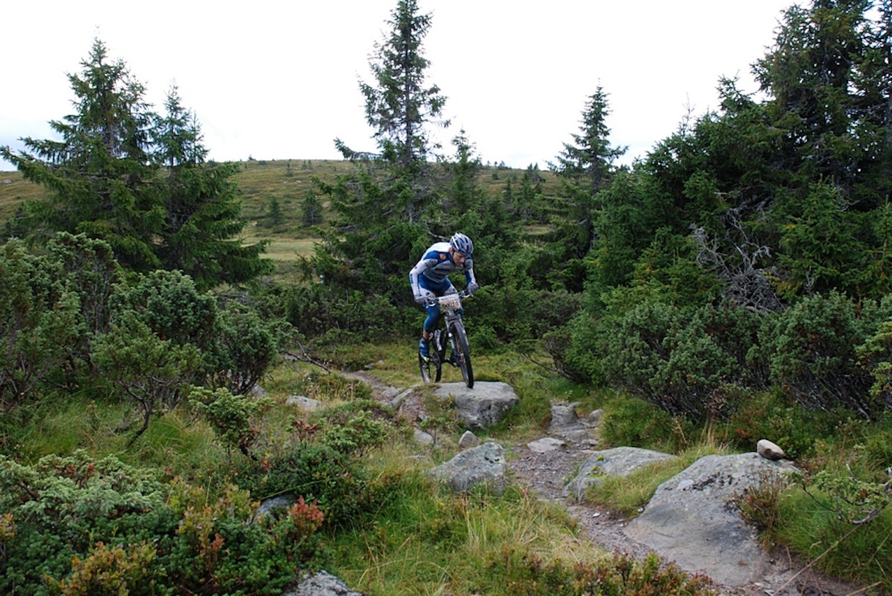 VINNEREN: Ola Kjøren fra Fokus-Danica og Børsa vant tidenes første Ultrabirken på sykkel. Foto: Knut Aaser VINNEREN: Ola Kjøren fra Fokus-Danica og Børsa vant tidenes første Ultrabirken på sykkel. Foto: Knut Aaser