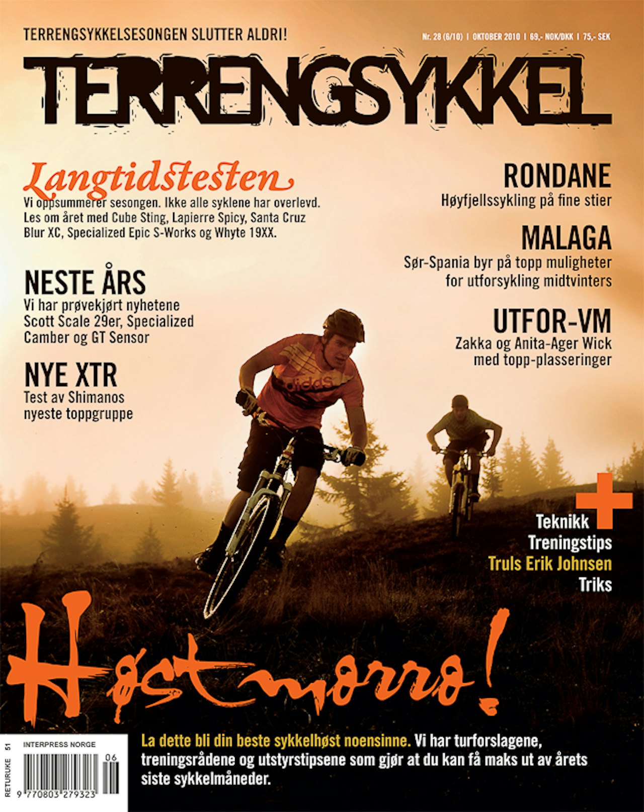 HØST I FJELLET: Niclas Andersen og Kristoffer Haugland gjør sitt beste for fotograf Vegard Breie på Hafjell. HØST I FJELLET: Niclas Andersen og Kristoffer Haugland gjør sitt beste for fotograf Vegard Breie på Hafjell.