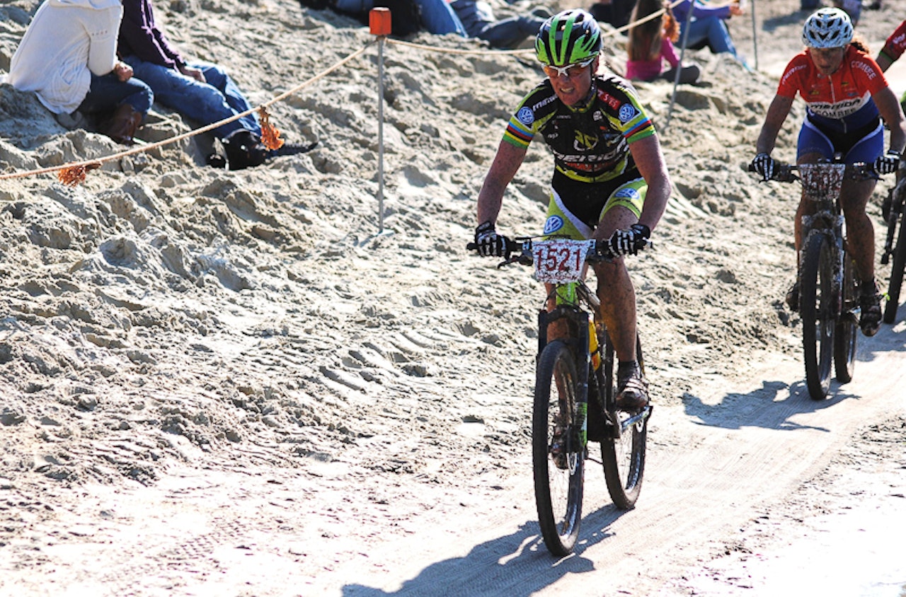 PÅ STRANDA: Gunn-Rita Dahle Flesjå sikret andreplassen. PÅ STRANDA: Gunn-Rita Dahle Flesjå sikret andreplassen.