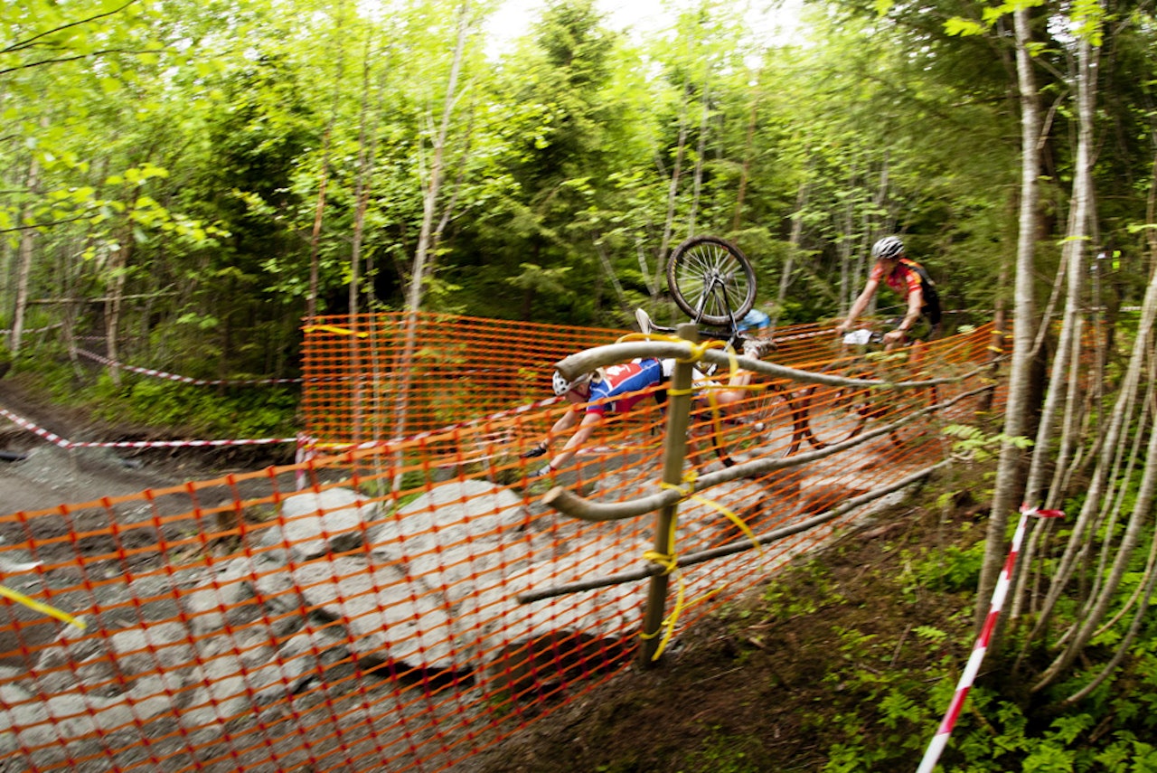 LITT VEL IVRIG: Følger du Ola Kjørens råd og unngår å stresse for mye i de tekniske partiene, og heller kjører 95% enn 105%, kan det hende du unngår dette. Foto: Kristoffer Kippernes LITT VEL IVRIG: Følger du Ola Kjørens råd og unngår å stresse for mye i de tekniske partiene, og heller kjører 95% enn 105%, kan det hende du unngår dette. Foto: Kristoffer Kippernes