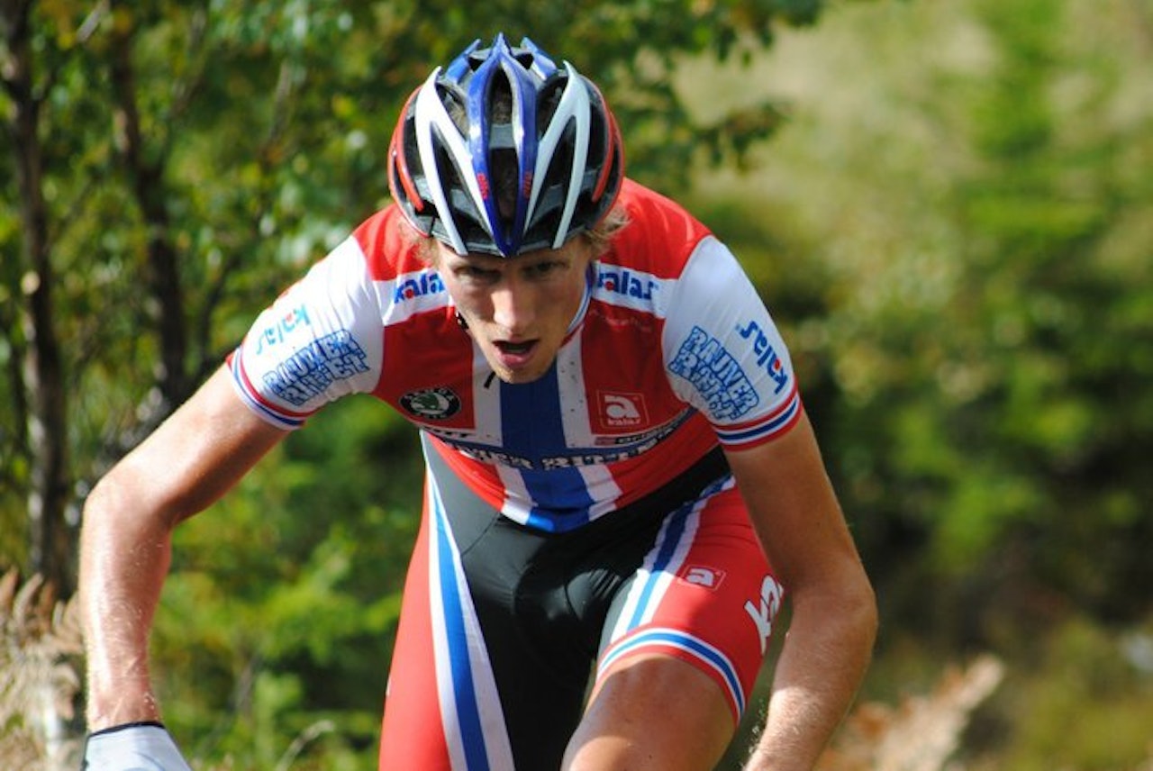 SEIER: Ole Christian Fagerli avsluttet den norske NC-sesongen med en solid seier. Nå venter ritt i Nederland, England og Frankrike på jakt etter UCI-poeng. Foto: Lars Peder Nordbakken SEIER: Ole Christian Fagerli avsluttet den norske NC-sesongen med en solid seier. Nå venter ritt i Nederland, England og Frankrike på jakt etter UCI-poeng. Foto: Lars Peder Nordbakken