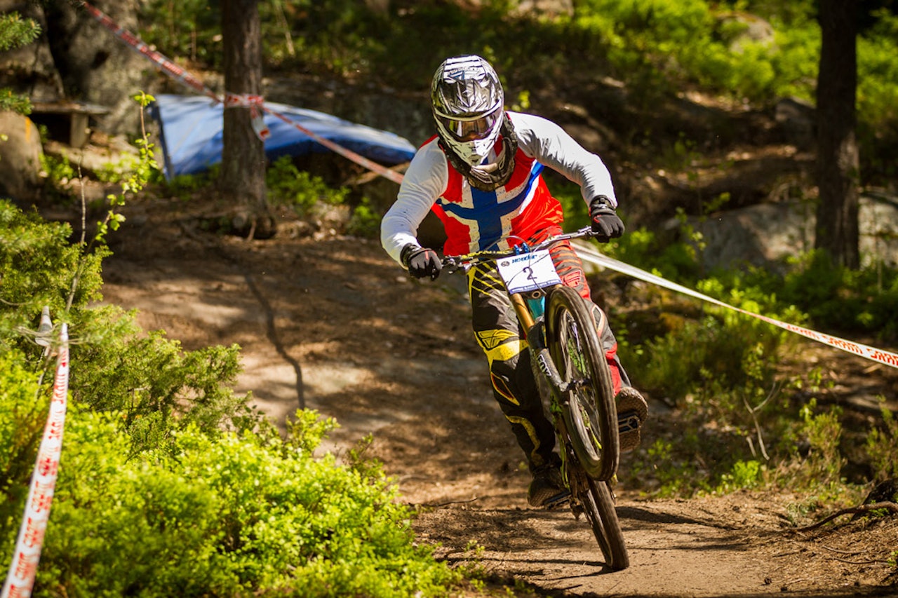 Isak Leivsson ble beste norske på en god tredjeplass.Foto: Svenn Fjeldheim. Isak Leivsson ble beste norske på en god tredjeplass.Foto: Svenn Fjeldheim.