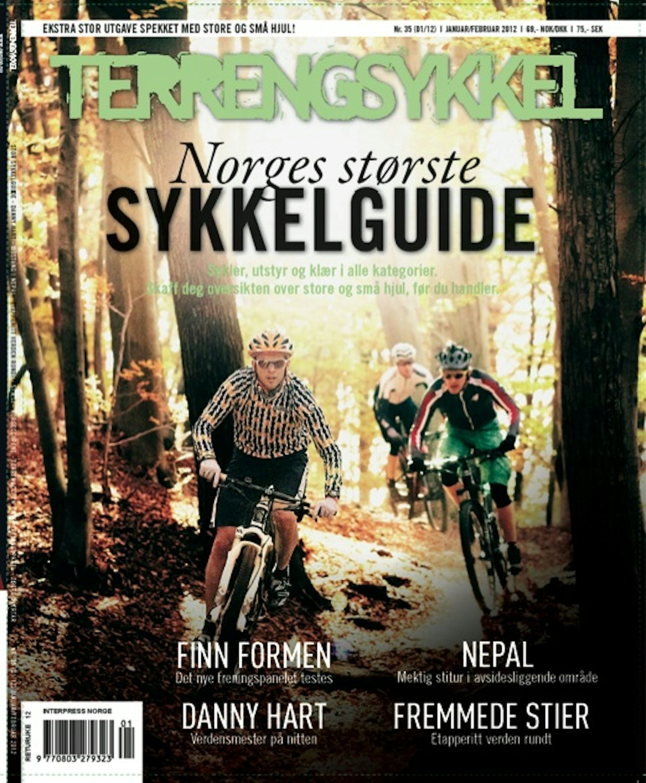 I SALG: Terrengsykkels første utgave for 2012 er på vei til bladhyllene. Foto: Kristoffer H. Kippernes. I SALG: Terrengsykkels første utgave for 2012 er på vei til bladhyllene. Foto: Kristoffer H. Kippernes.