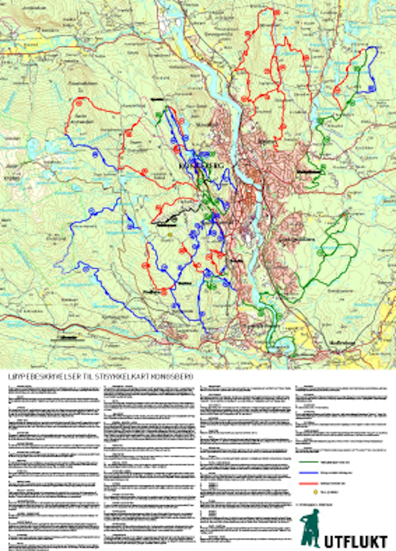 Detaljert: Kartet vil bli utdelt til alle utflukt-deltakere. Detaljert: Kartet vil bli utdelt til alle utflukt-deltakere.