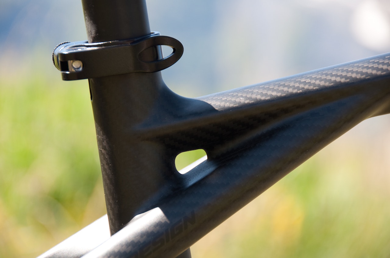 TRIPPEL: Også GTs nye Zaskar 29er får signaturen, trippe triangel. TRIPPEL: Også GTs nye Zaskar 29er får signaturen, trippe triangel.