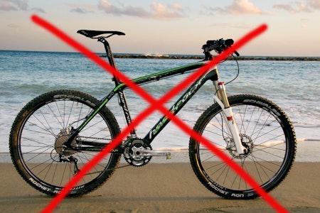 FORBUDT I BIRKEN: Neste år blir det prisbegrensning på sykler i Birken. Denne sykkelen blir for dyr, dessverre. birken birkebeinerrittet