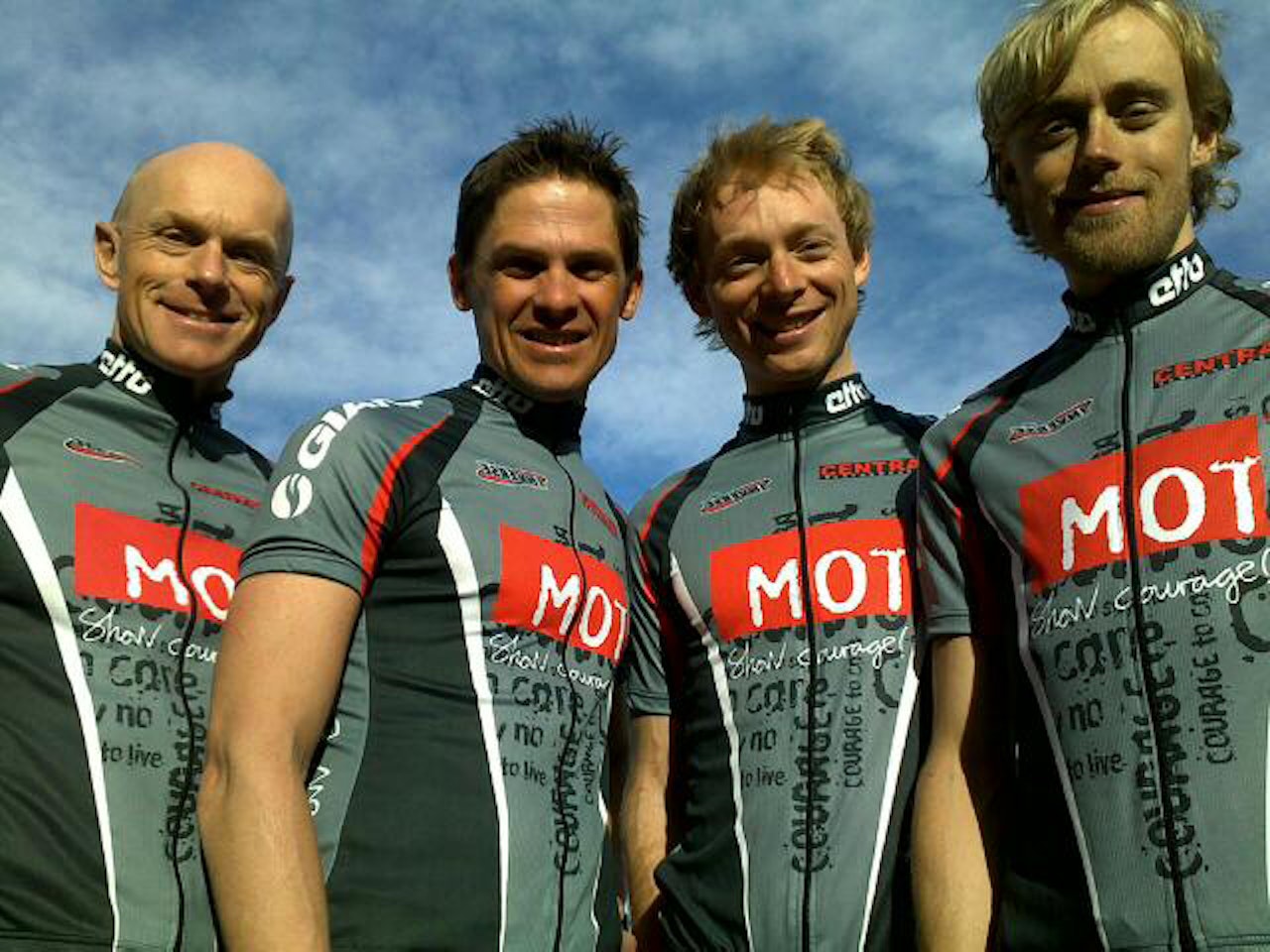 Christian, Rune, Kristian og Martin. Foto: teamhoydahl.com Christian, Rune, Kristian og Martin. Foto: teamhoydahl.com