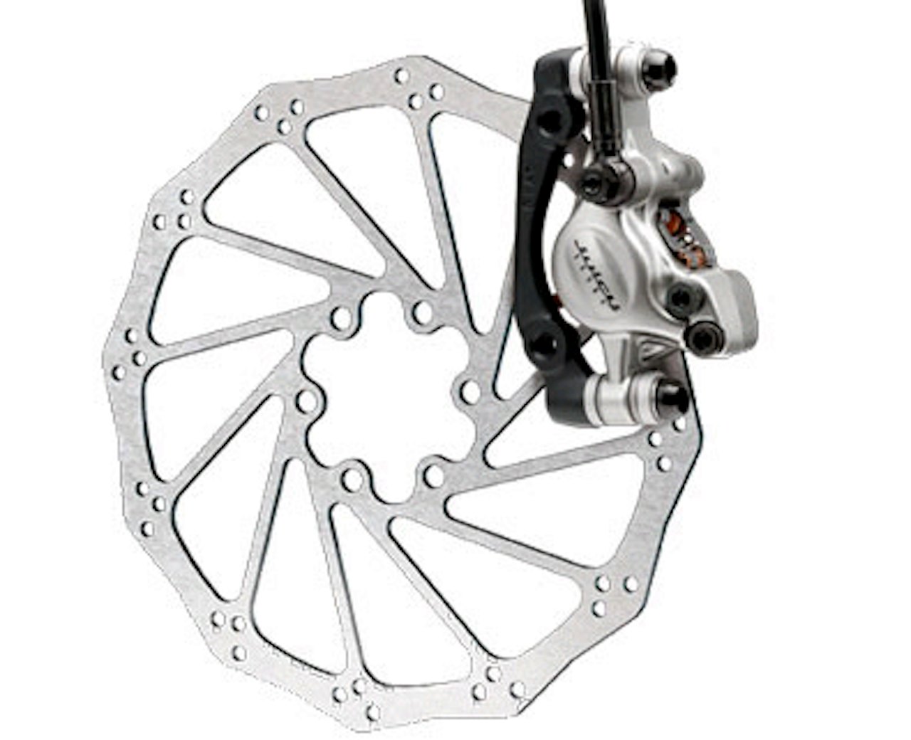 Slik: Avids nye Juicy Seven-brems er hva SRAM vil ha mer av til sine egne komponentgrupper. Slik: Avids nye Juicy Seven-brems er hva SRAM vil ha mer av til sine egne komponentgrupper.