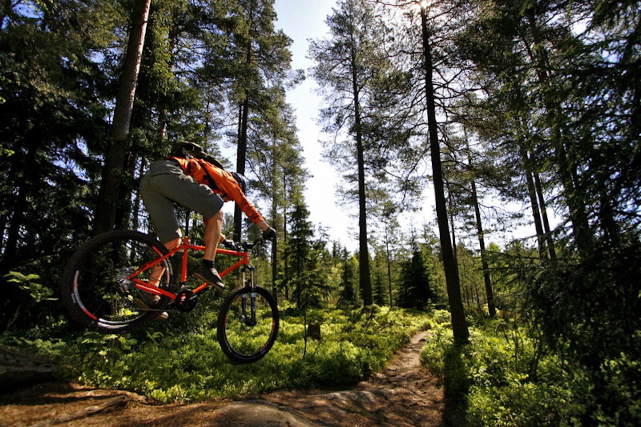 BRA BAGGY Sombrio Highline er med på stimoro i Østmarka. Foto: Geir Anders Rybakken Ørslien. BRA BAGGY Sombrio Highline er med på stimoro i Østmarka. Foto: Geir Anders Rybakken Ørslien.