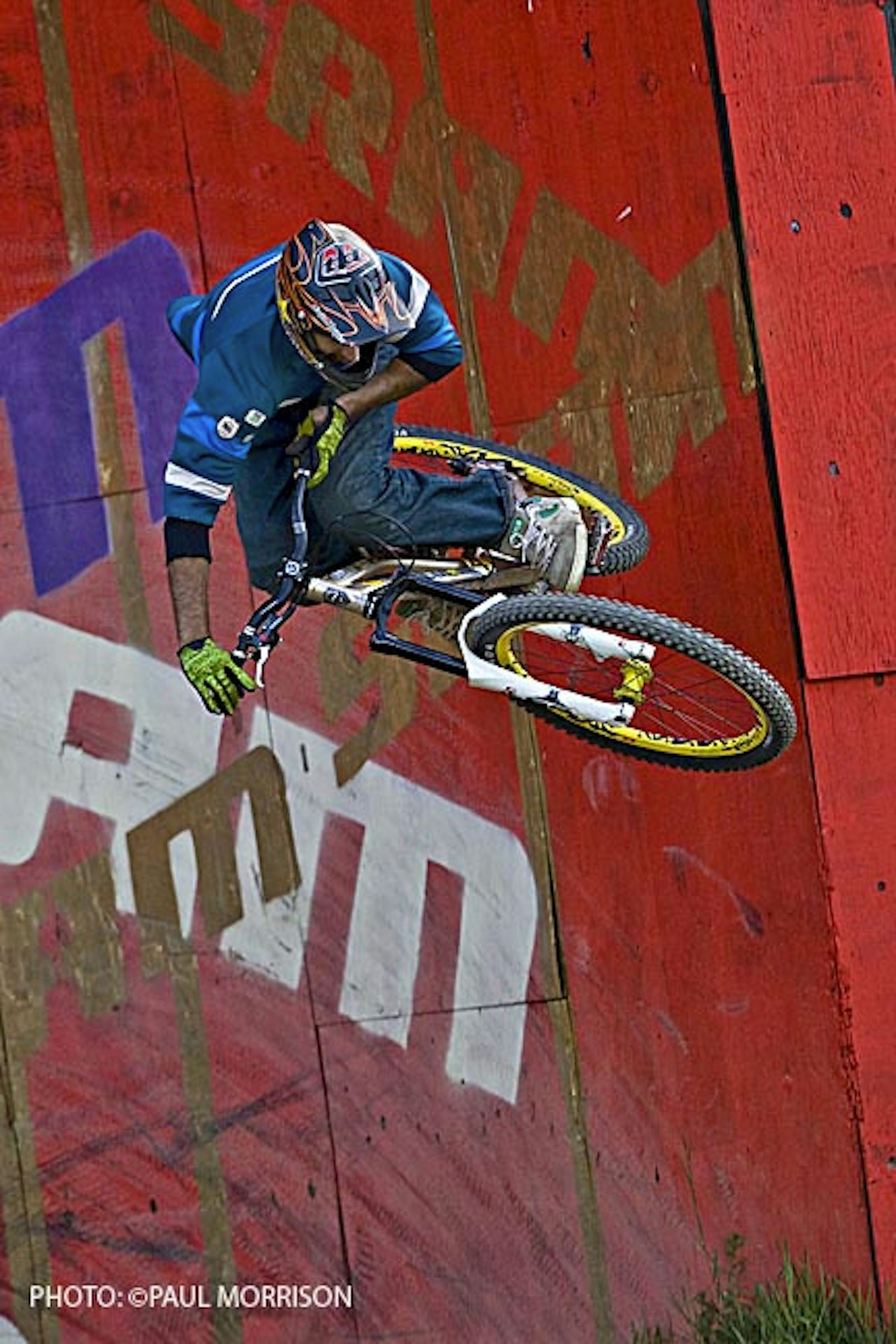 Ben Boyko vant Crankworx Slopestyle 2007. Foto: Paul Morison Ben Boyko vant Crankworx Slopestyle 2007. Foto: Paul Morison