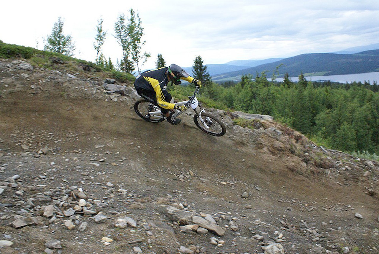 Sjur Færden tok tredjeplassen i eliteklassen på Gålå. Sjur Færden tok tredjeplassen i eliteklassen på Gålå.