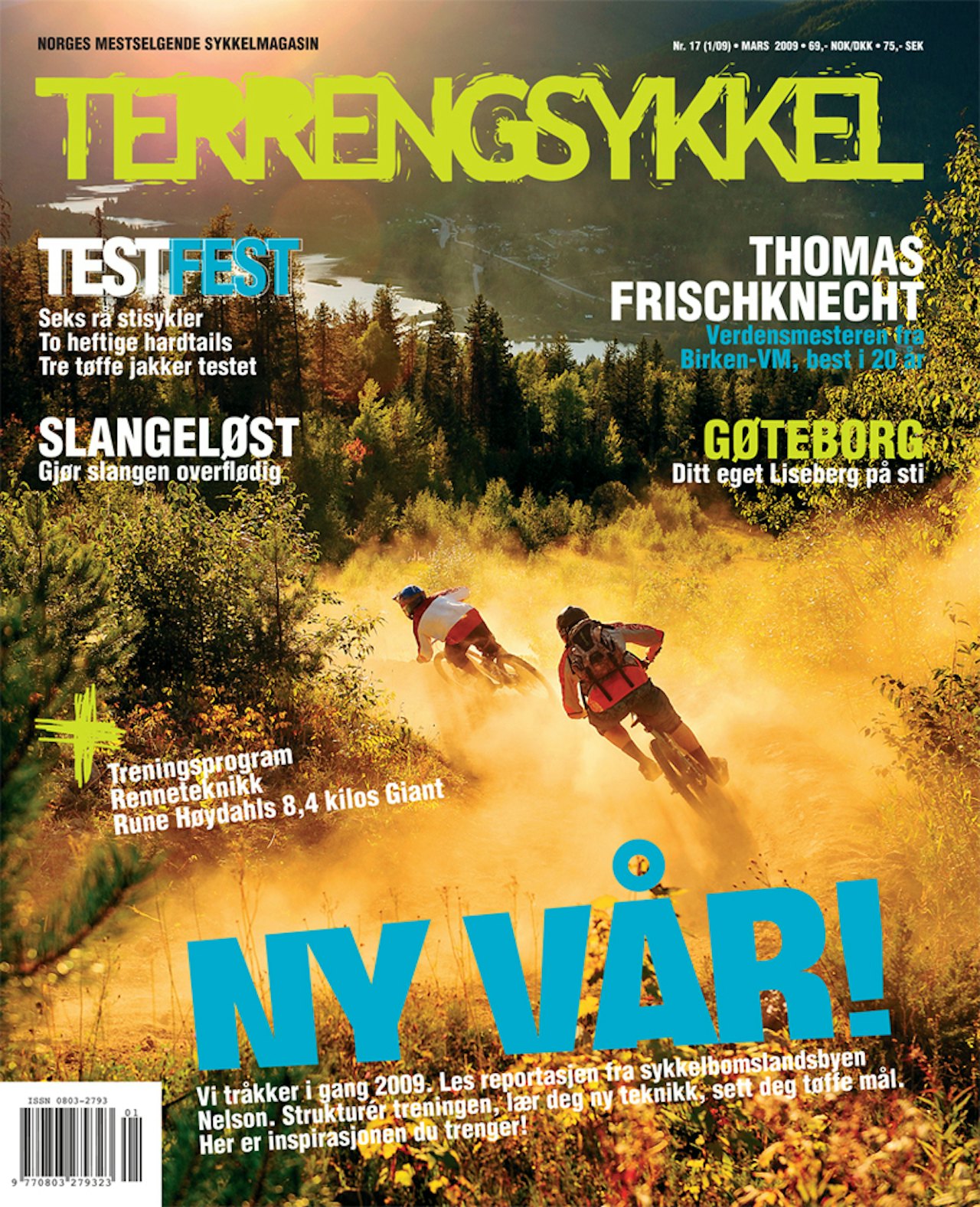 NYTT ÅR: Vi i Terrengsykkel håper på fortsatt vekst i 2009. Dette er bladet som setter i gang sesongen. Foto: Mattias Fredriksson. NYTT ÅR: Vi i Terrengsykkel håper på fortsatt vekst i 2009. Dette er bladet som setter i gang sesongen. Foto: Mattias Fredriksson.