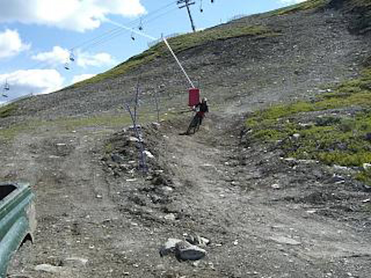 Utfor i realt høyfjellsterreng Utfor i realt høyfjellsterreng