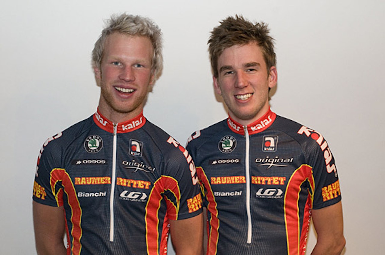 SØTA BRØDRE: Svenskene Magnus Darvel og Mattias Nilsson utgjør den svenske delen av Team Kalas. SØTA BRØDRE: Svenskene Magnus Darvel og Mattias Nilsson utgjør den svenske delen av Team Kalas.