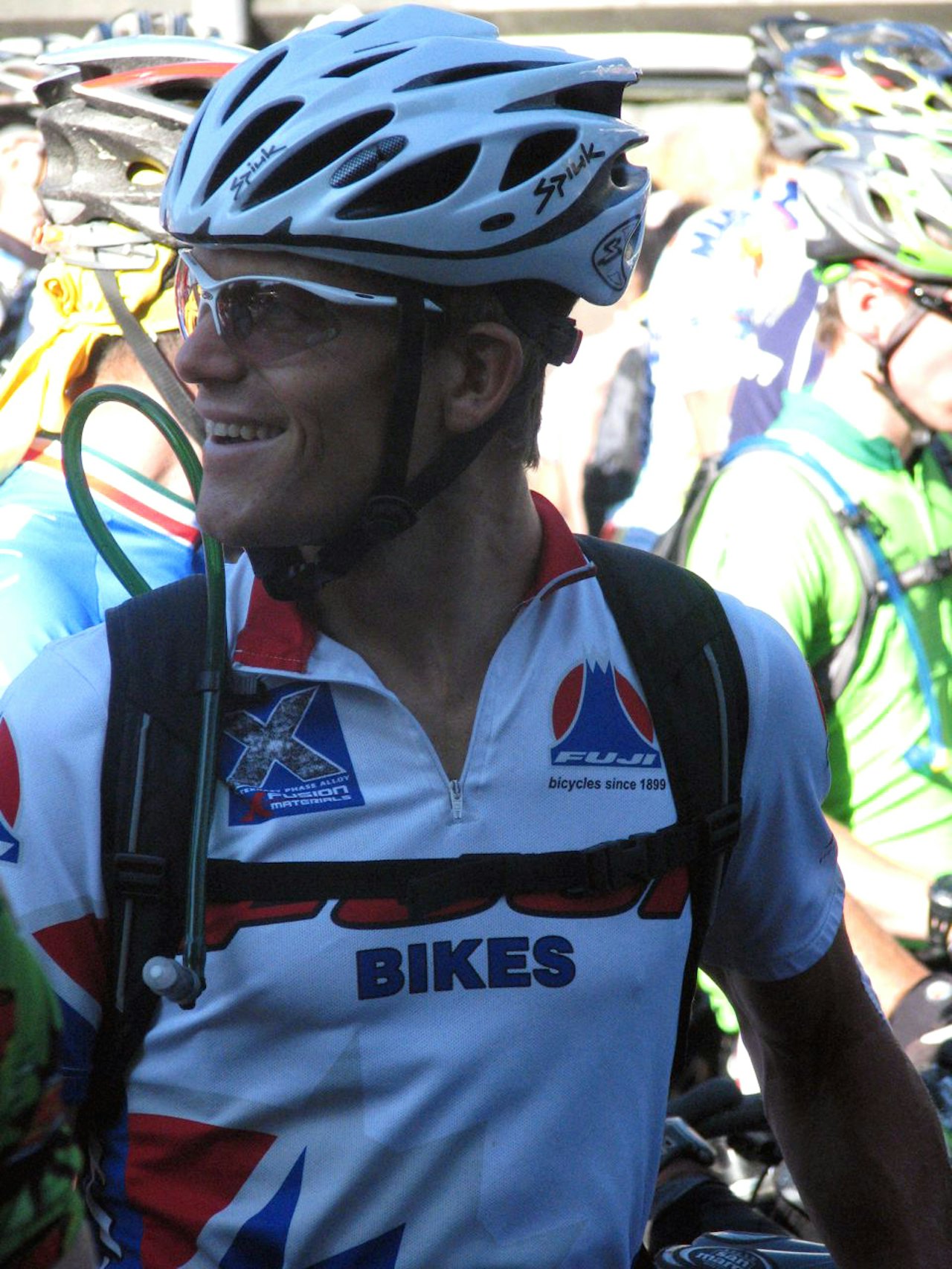 ALLSIDIG: Ola Bustad har vært med på mye som terrengsyklist. Her fra Transalp i sommer. Foto: Rikke Kjær ALLSIDIG: Ola Bustad har vært med på mye som terrengsyklist. Her fra Transalp i sommer. Foto: Rikke Kjær