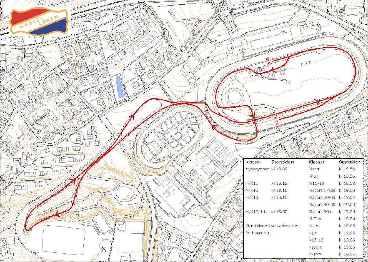 Scott Cup-løypa på Løren Banen går i området rundt Bjerke Travbane. Møt opp i god tid. Scott Cup-løypa på Løren Banen går i området rundt Bjerke Travbane. Møt opp i god tid.