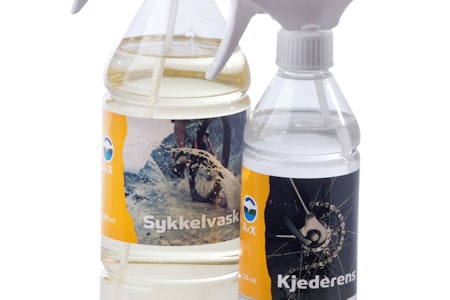 PRODUKTENE: Med Arx Sykkelvask og Arx Kjederens vil Den Norske Eterfabrikk nå inn på sportsmarkedet. PRODUKTENE: Med Arx Sykkelvask og Arx Kjederens vil Den Norske Eterfabrikk nå inn på sportsmarkedet.