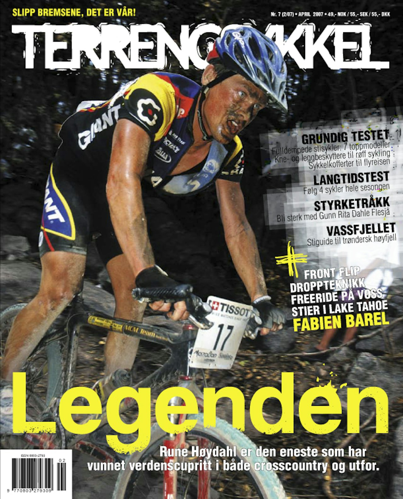 TERRENGSYKKEL nr 7 inneholder tester, stiguider, treningstips og intervjuer med Rune Høydahl og Fabien Barel. TERRENGSYKKEL nr 7 inneholder tester, stiguider, treningstips og intervjuer med Rune Høydahl og Fabien Barel.