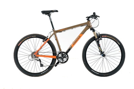 ARKIMEDES’ SYKKEL: Diamant Eureka har alt som skal til for fine treningsturer i skogen. Prisen er vanskelig å slå. Produksjonsmodellen har 08-girsystem. ARKIMEDES’ SYKKEL: Diamant Eureka har alt som skal til for fine treningsturer i skogen. Prisen er vanskelig å slå. Produksjonsmodellen har 08-girsystem.