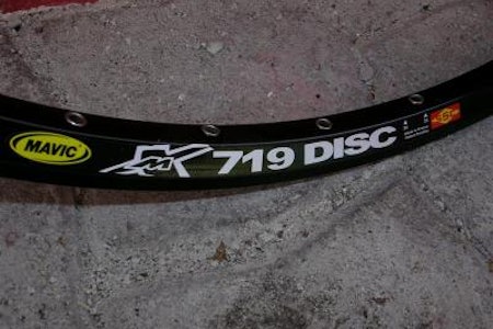 XM 719 Disc: Ny felgring som ser ut til å passe mange stisyklisters bruksområder. XM 719 Disc: Ny felgring som ser ut til å passe mange stisyklisters bruksområder.