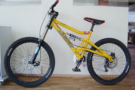 Kjekkas: Tøft design og robuste deler. Kr 15.299 for ramma. Kjekkas: Tøft design og robuste deler. Kr 15.299 for ramma.