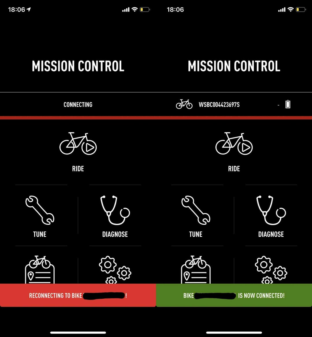 elsykkel specialized mission control app