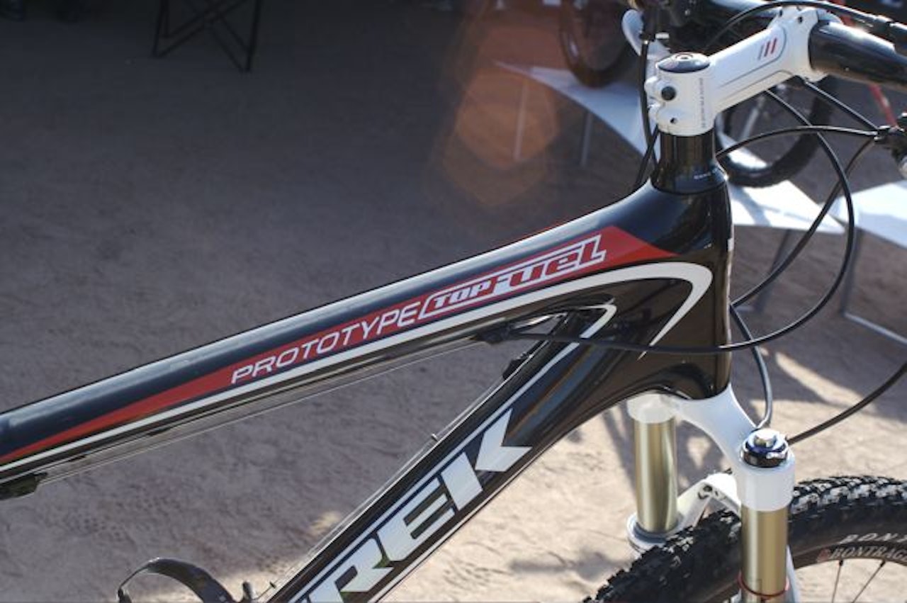 PROTOTYPE Treks nye ritt-fulldemper Top Fuel ser ganske heftig ut. PROTOTYPE Treks nye ritt-fulldemper Top Fuel ser ganske heftig ut.