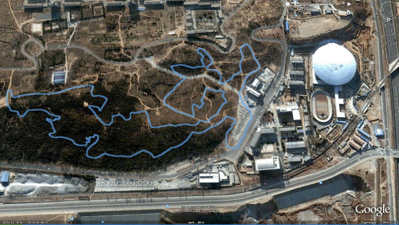 LØYPA: OL-løypa i Beijing regnes som teknisk og hard. LØYPA: OL-løypa i Beijing regnes som teknisk og hard.