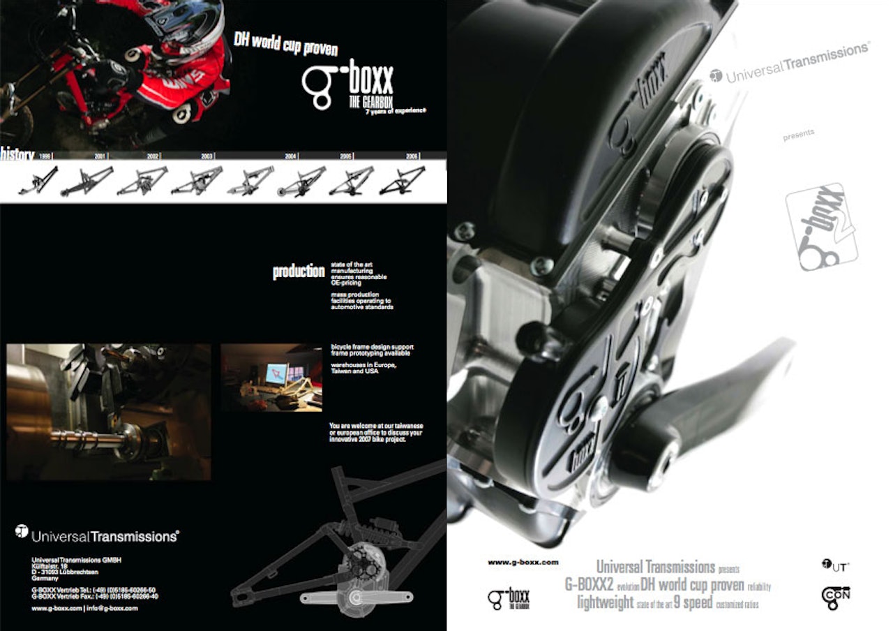 GIRBOKS: G-Boxxen pusher utviklingen av sykkelgir. sykkelgir girboks