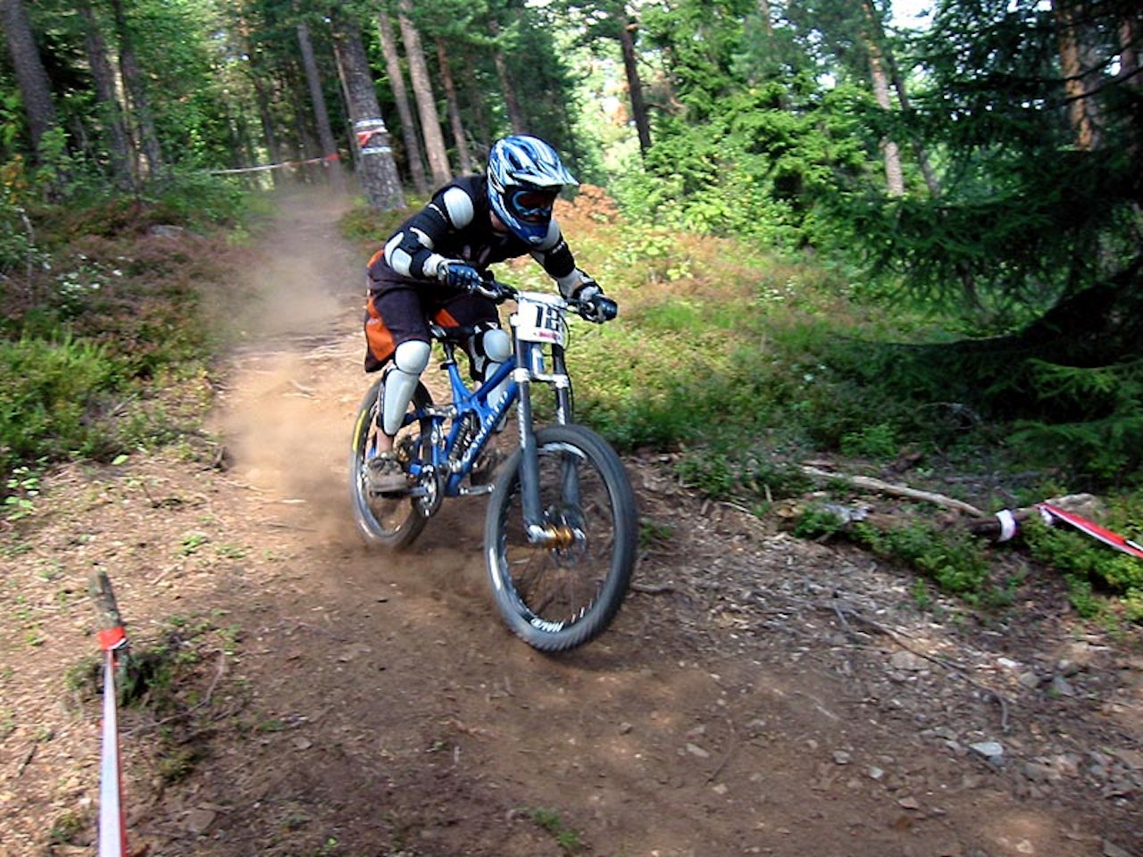 Steinar Husby fra Oppdal under fjorårets Grefsenkleiva DH. Steinar Husby fra Oppdal under fjorårets Grefsenkleiva DH.