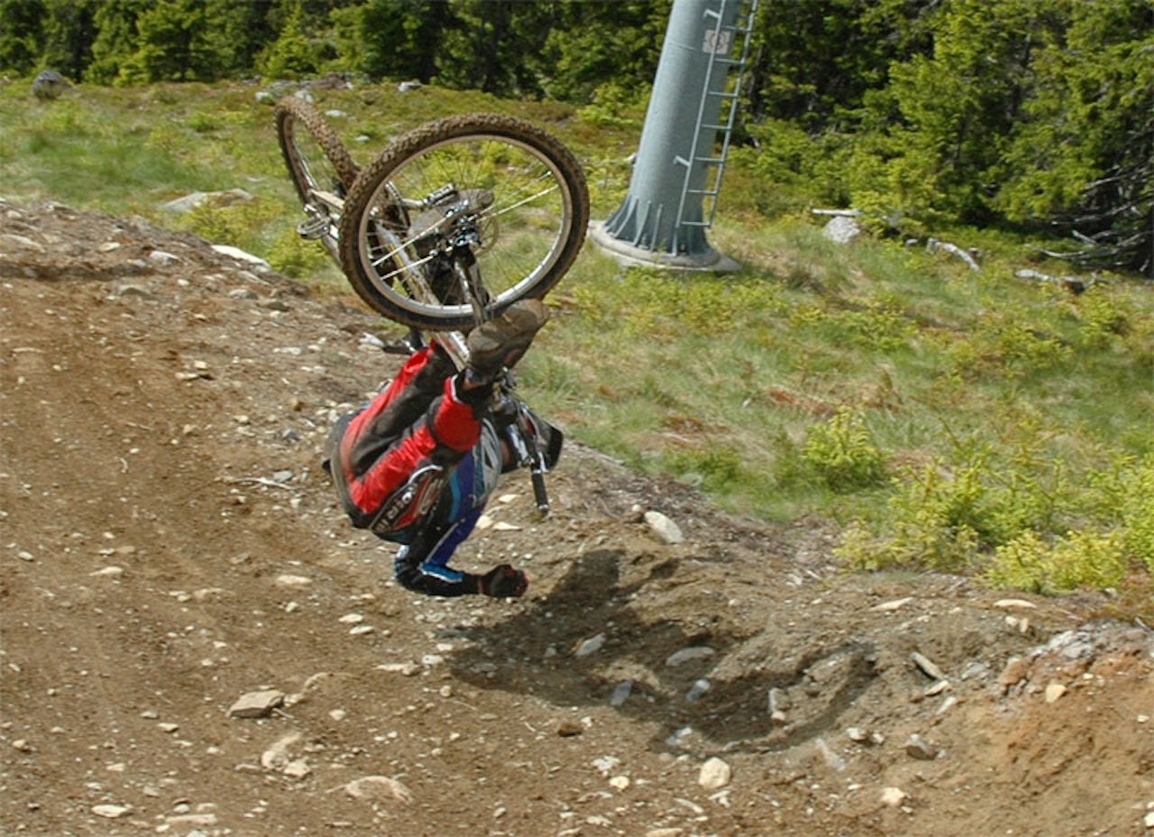 Det finnes andre måter å ta seg ned løypa på, helt sant! Det finnes andre måter å ta seg ned løypa på, helt sant!