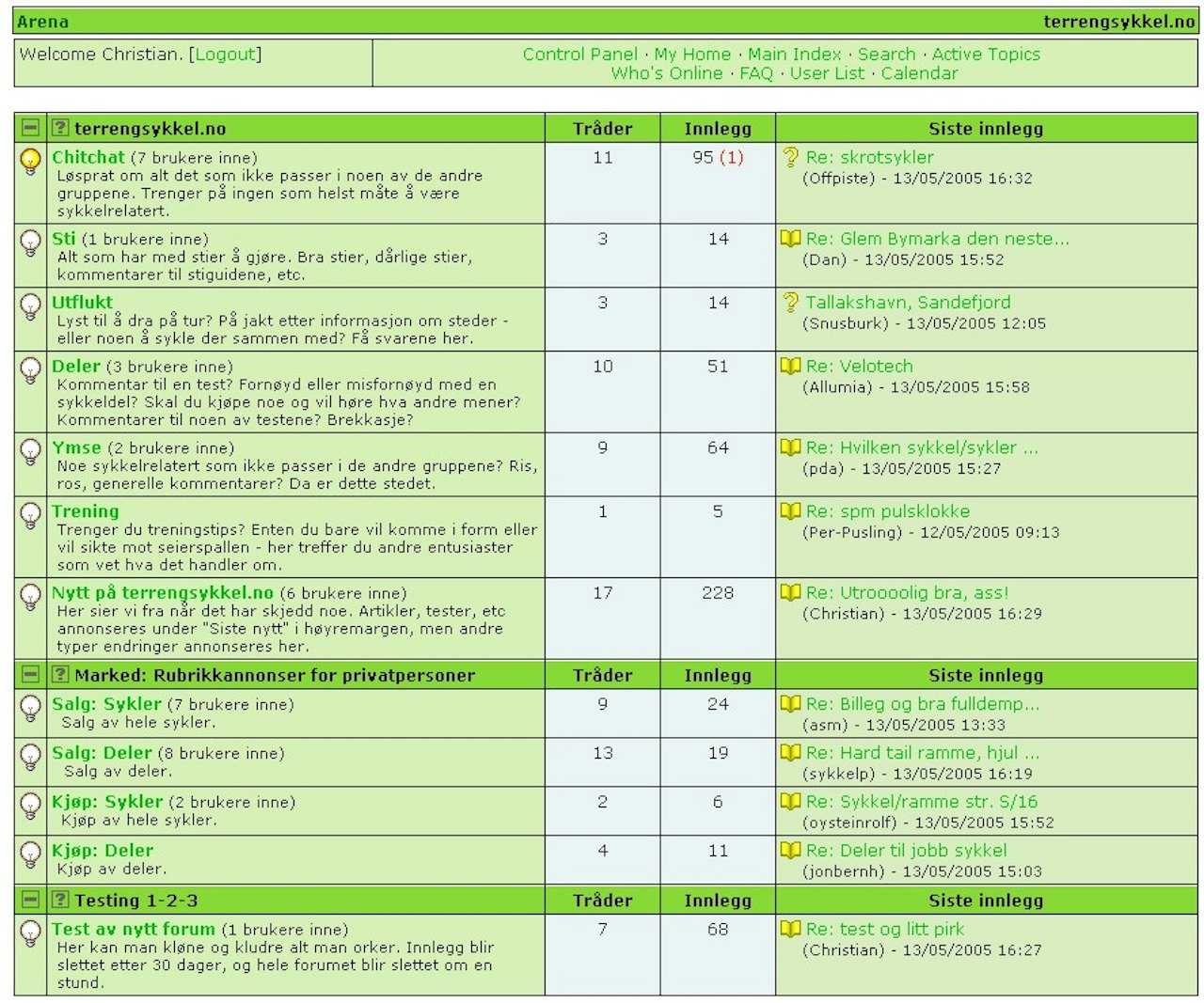 Grønt og fint: Sånn ser Arena ut akkurat nå. Også så mye ny funksjonalitet, da gitt! Grønt og fint: Sånn ser Arena ut akkurat nå. Også så mye ny funksjonalitet, da gitt!