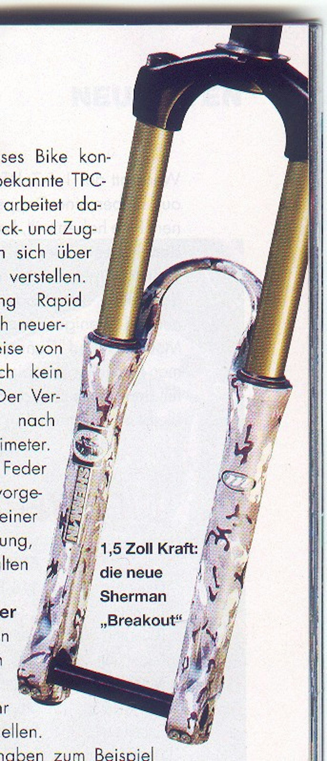 Sherman: 152mm vandring og 1.5" styrerør. Foto: bike-magazin.de Sherman: 152mm vandring og 1.5" styrerør. Foto: bike-magazin.de