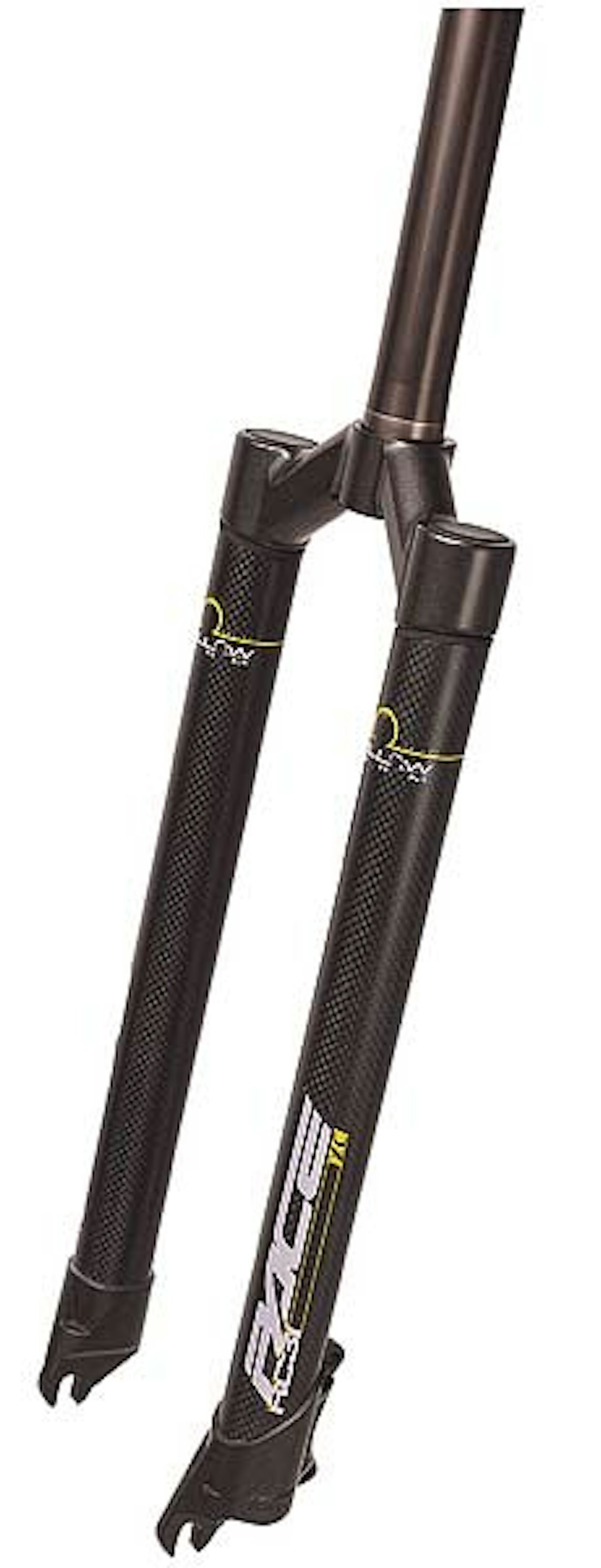 RC31: Stiv karbongaffel med vekt på ca 700g. Med skivefeste og valgfrie felgbremsfester. RC31: Stiv karbongaffel med vekt på ca 700g. Med skivefeste og valgfrie felgbremsfester.