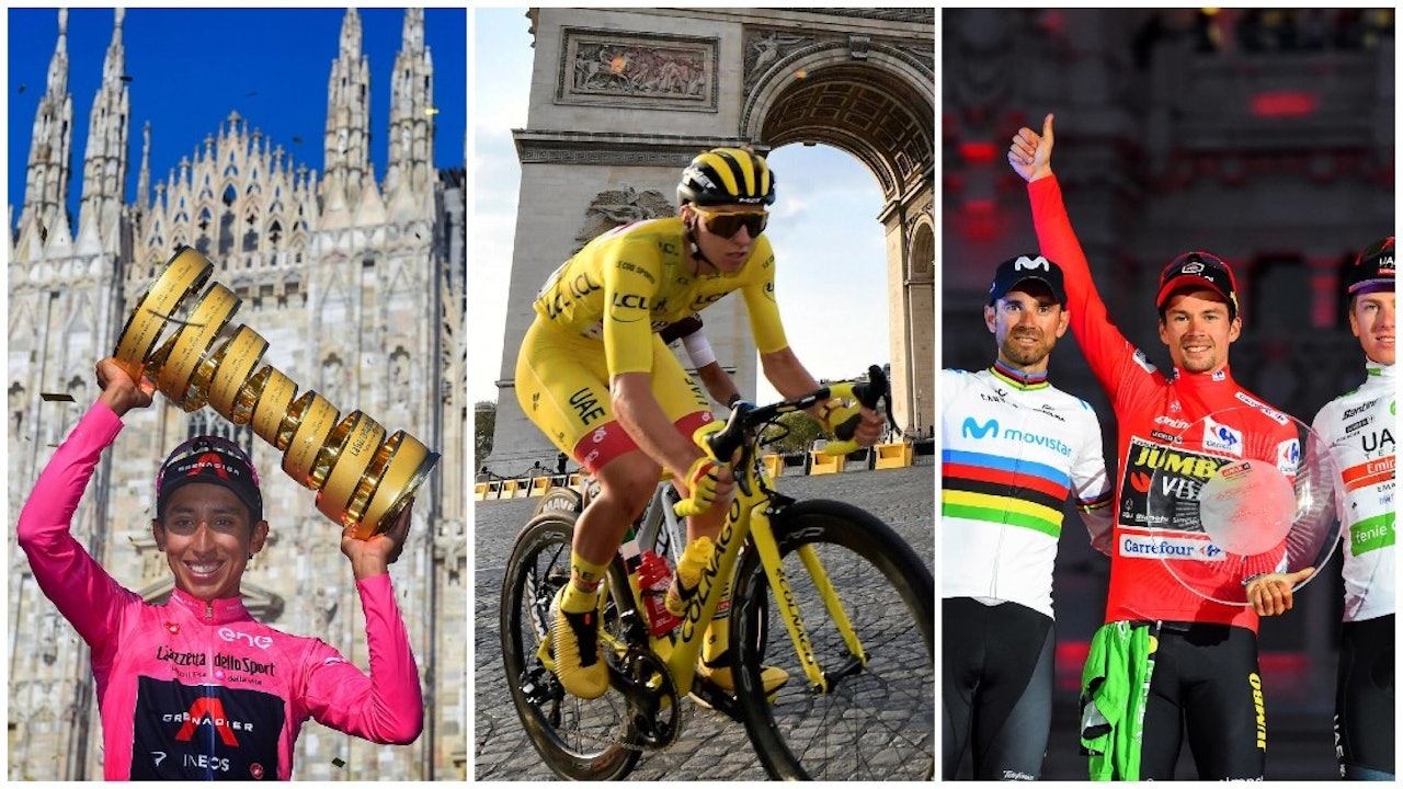 TRE GRAND TOURS: Giro d'Italia, Tour de France og Vuelta a España omtales alle som Grand Tours. Hva er historien bak? Foto: Cor Vos