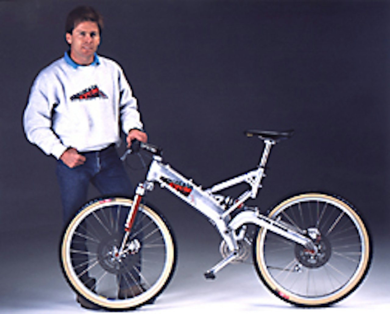 KLASSIKER: Mountain Cycle San Andreas var forut for sin tid da den ble presentert i 1991. Først nå får konstruktøren Robert Reisinger lønn for strevet, økonomisk sett.