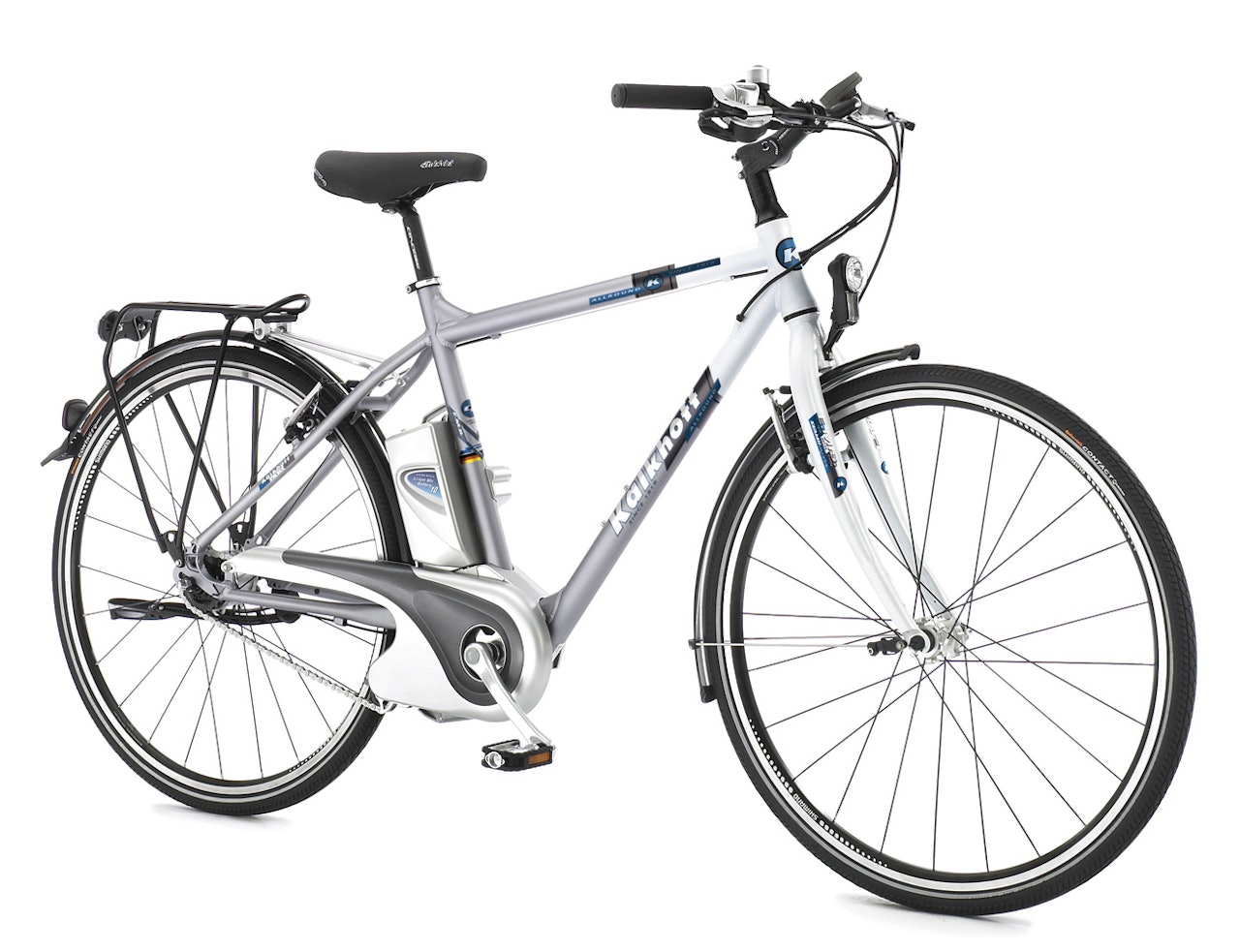 Råskinnet: Kalkhoff Pro Connect ligger an til å bli årets slager blant elsyklistene i 2008. Råskinnet: Kalkhoff Pro Connect ligger an til å bli årets slager blant elsyklistene i 2008.