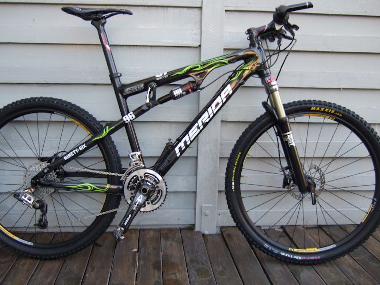 Merida 96 er spesiallaget med tanke på gull i Beijing. Sykkelen har allerede et VM-sølv fra Skottland å vise til. Merida 96 er spesiallaget med tanke på gull i Beijing. Sykkelen har allerede et VM-sølv fra Skottland å vise til.