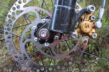 Formula B4 med 160mm skive. Formula B4 med 160mm skive.