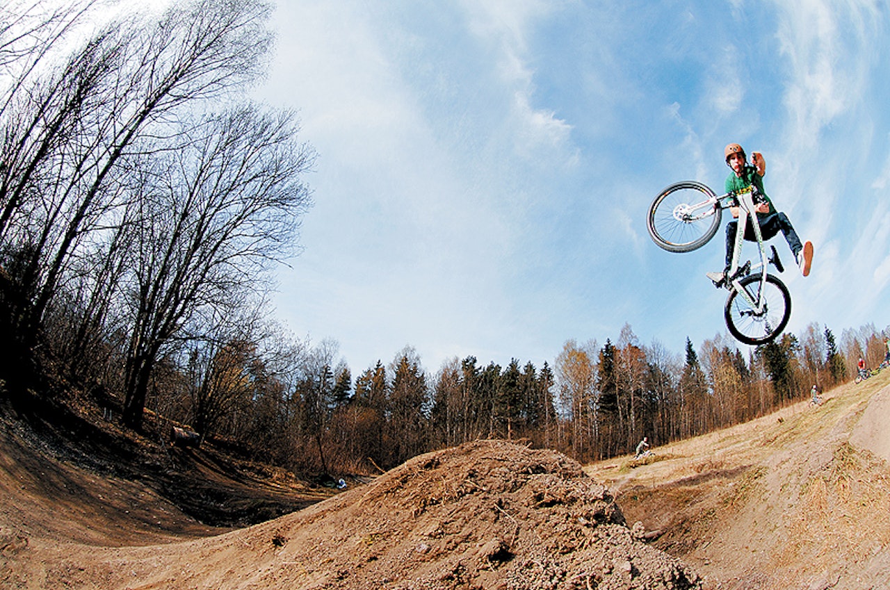 Martin Kloster tester Scott Voltage på Gaustad. Foto: Joakim Andreassen Martin Kloster tester Scott Voltage på Gaustad. Foto: Joakim Andreassen