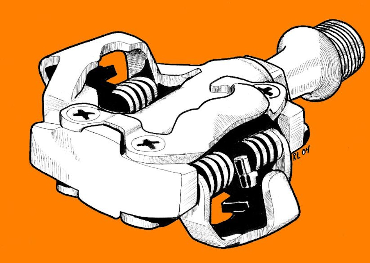 Stort sett bare pris skiller denne LX-pedalen (SPD-540) og XTR-pedalen (SPD-959). Stort sett bare pris skiller denne LX-pedalen (SPD-540) og XTR-pedalen (SPD-959).